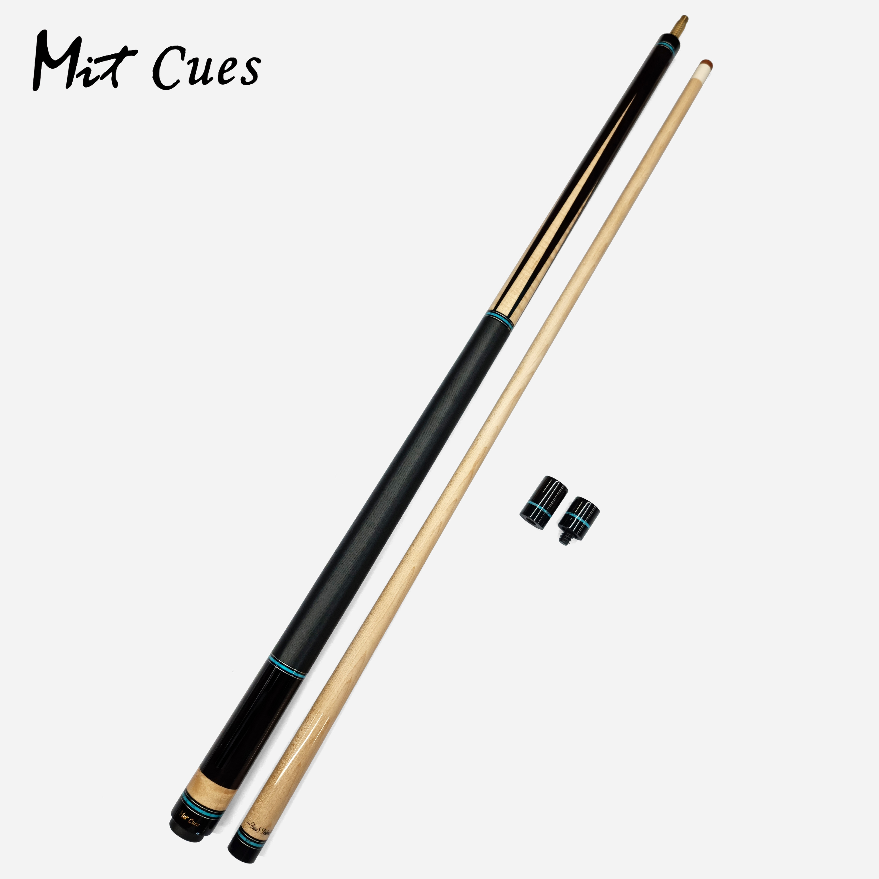 Gậy Bida Mit MP4-01 / Chuôi Ebony/ Chỉa Curly Maple/ Ngọn Focus Hybrid Cbxt