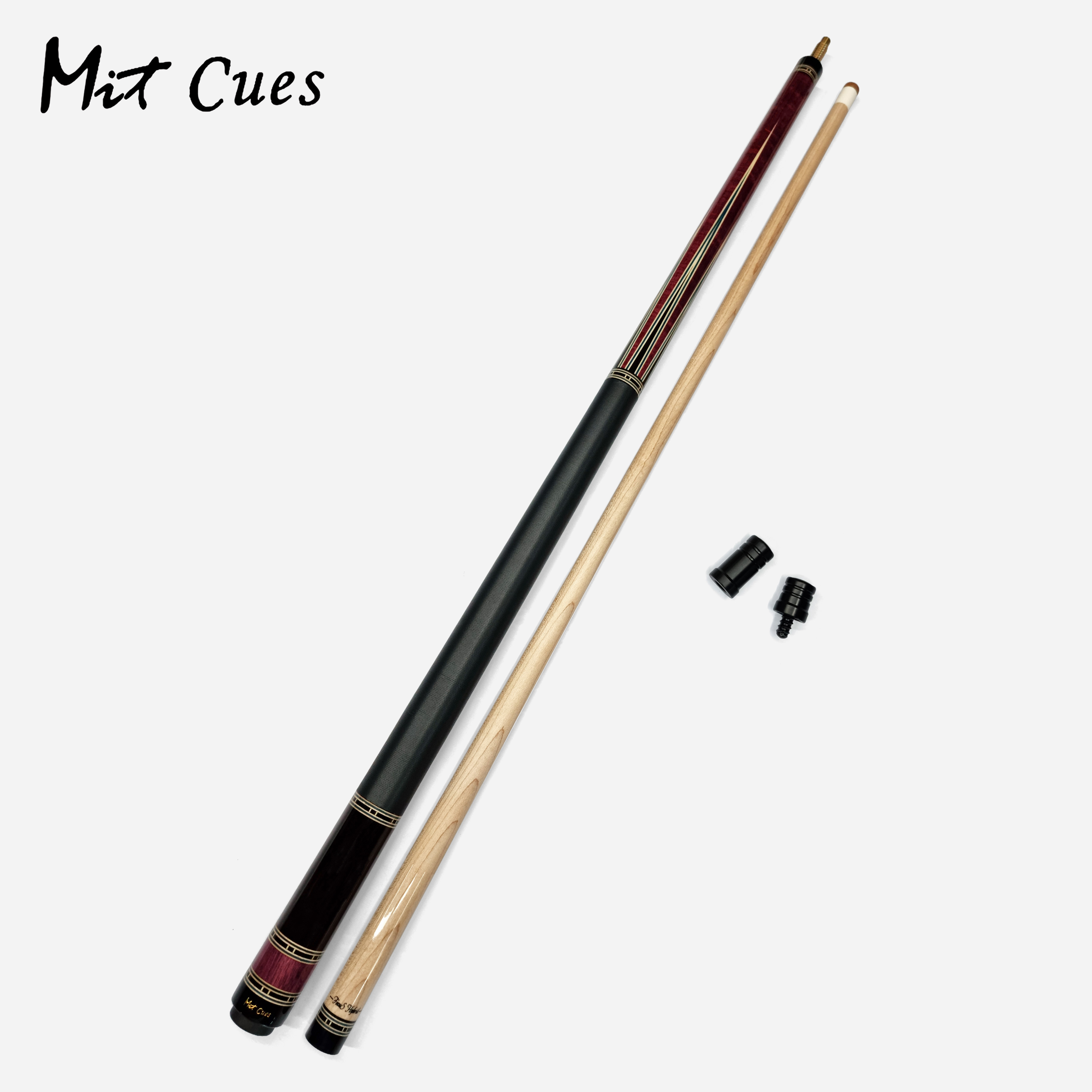 Gậy Bida Mit MC3-04 / Chuôi Purple Heart / Chỉa Ebony / Ngọn Focus Hybrid Cbxt