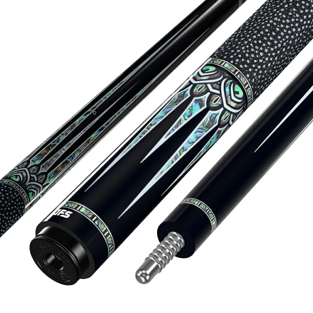 Cơ Bida JFLOWERS 20-23 | Ngọn Carbon Classic 12.5