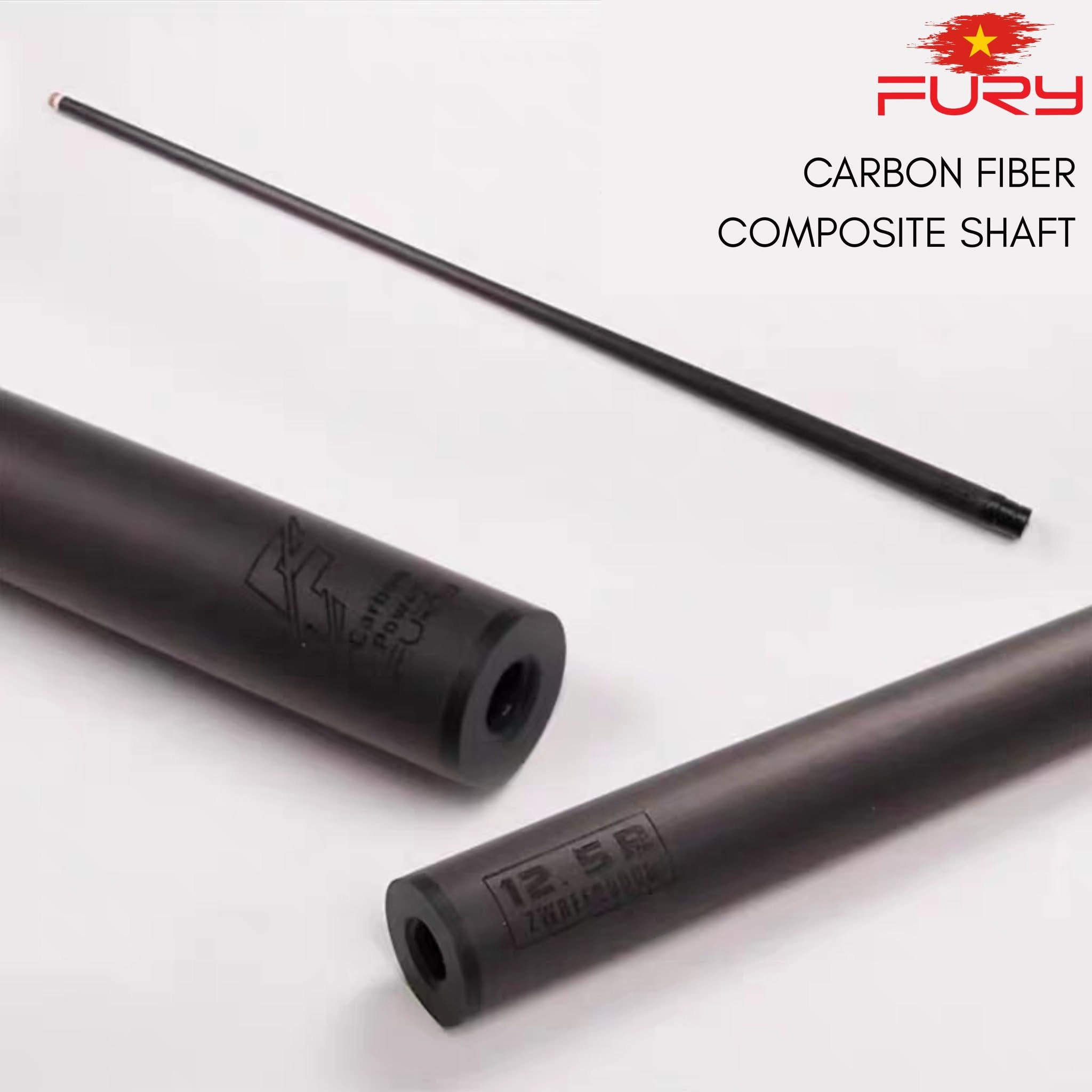 Ngọn Carbon Fury Power | 12.5mm | Radial