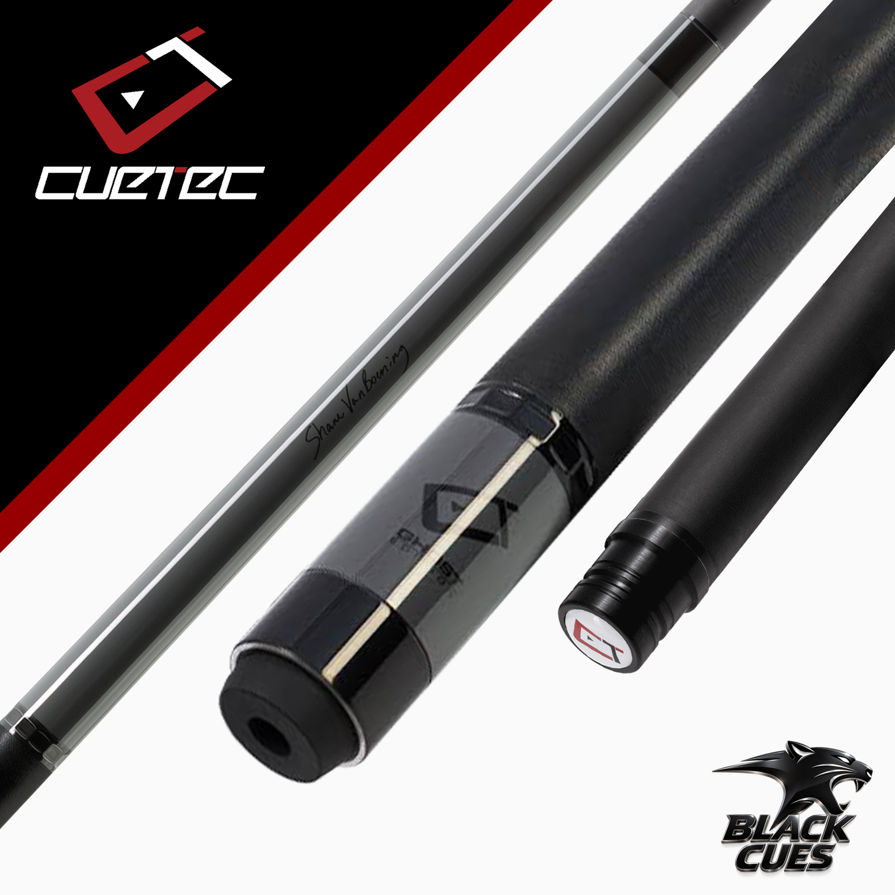 Cơ Cuetec SVB Ghost | Ngọn Cynergy 12.5mm